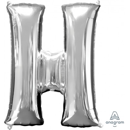 P50 35" (Silver) Letter H SuperShape™